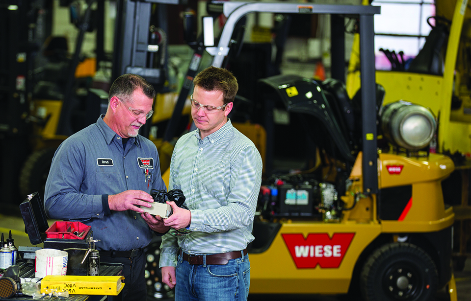 Wiese sells Jungheinrich and CAT lift trucks in Decatur Illinois