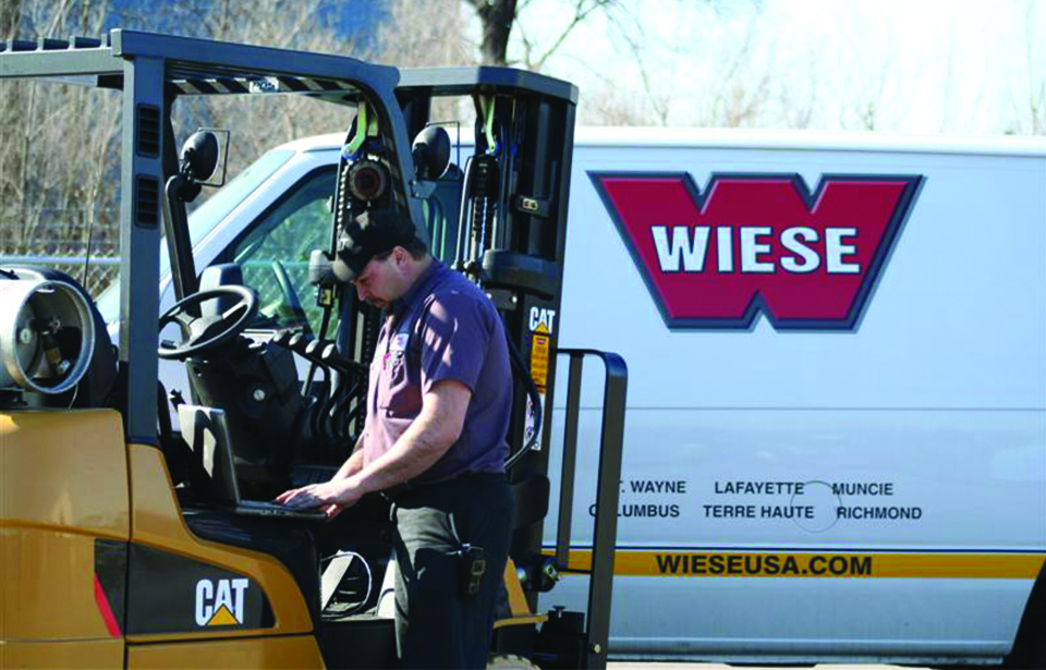 Wiese sells Jungheinrich and CAT lift trucks in Lafayette Indiana