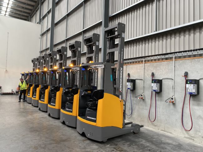 Wiese Jungheinrich Charging Station