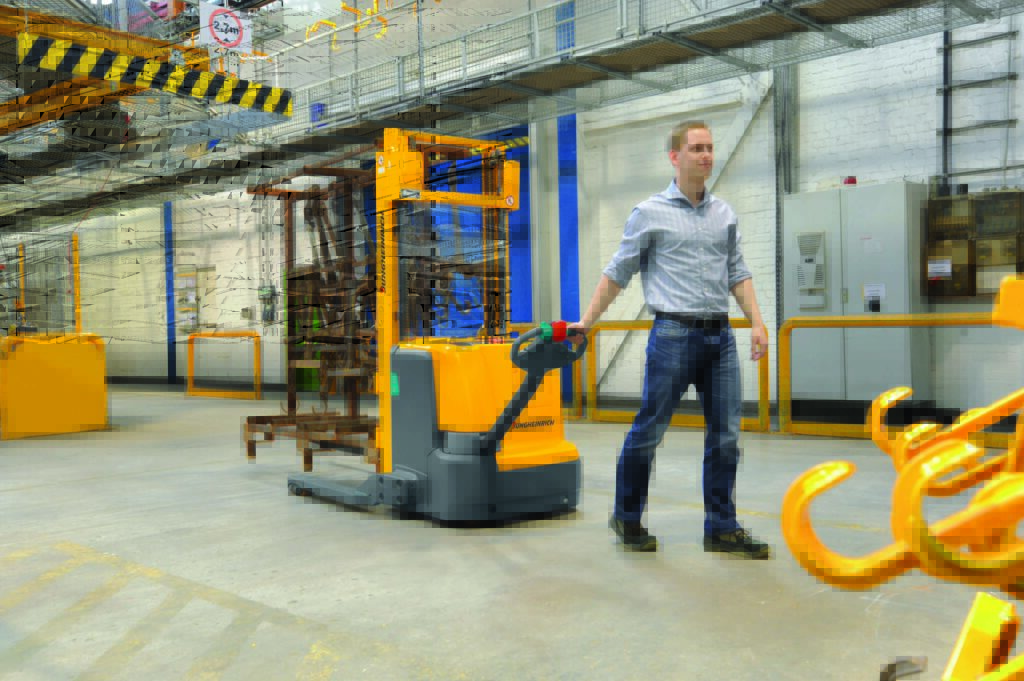 Wiese sells and rents Jungheinrich walkie stacker